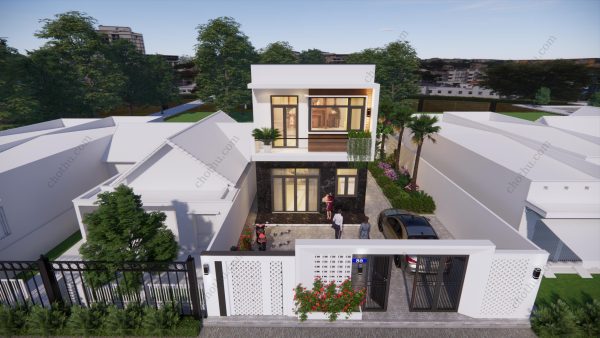 Nhà 2 tầng hiện đại diện tích: 6x10,8m - V743 - Hình ảnh 7