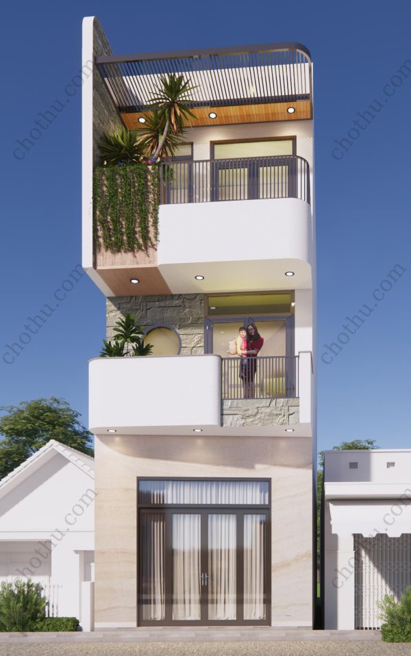 Nhà 3 tầng hiện đại diện tích: 5x20m - V772 - Hình ảnh 7