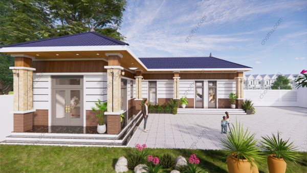 Nhà chữ L 4 tầng đẹp và hấp dẫn diện tích: 10.3x15.1m - V419