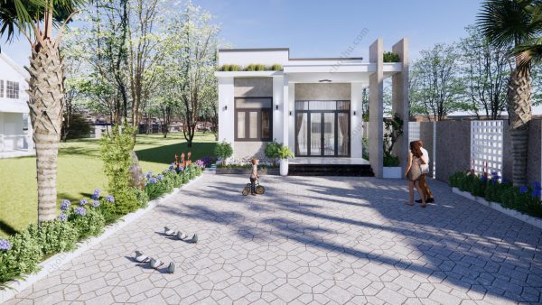 Nhà cấp 4 mái bằng diện tích: 7,2x15m - V678 - Hình ảnh 7