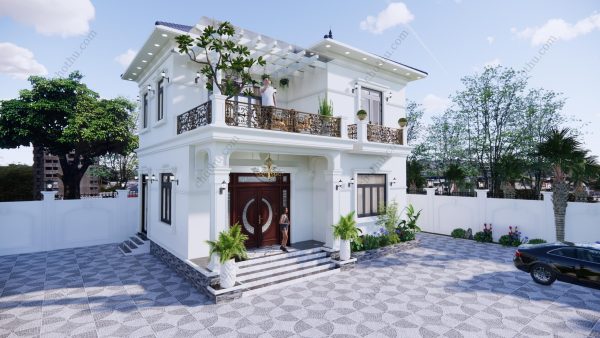Nhà 2 tầng mái Nhật diện tích: 11x9m - V713 - Hình ảnh 7