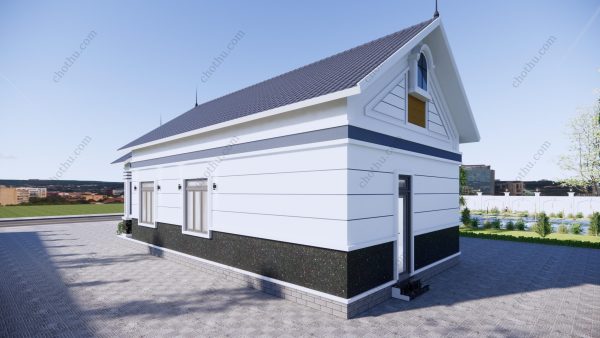 Nhà cấp 4 mái Thái diện tích: 7,8x13,4m - V745 - Hình ảnh 7