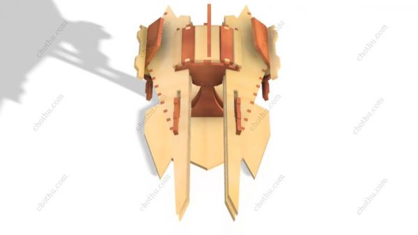 Mô hình 3D tệp cắt laser Star of War - Hình ảnh 7