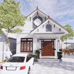 V279 - Nhà cấp 4 mái Thái đang thịnh hành hiện nay diện tích 6x12m