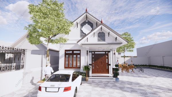 V279 - Nhà cấp 4 mái Thái đang thịnh hành hiện nay diện tích 6x12m