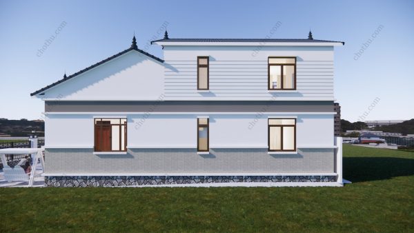 Nhà cấp 4 mái Thái đơn giản, đầy đủ nội thất diện tích: 10x15m - V596 - Hình ảnh 8