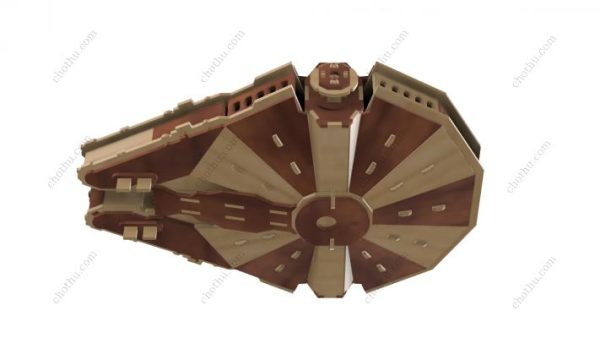 Mô hình 3D tàu vũ trụ khoa học viễn tưởng - Hình ảnh 6