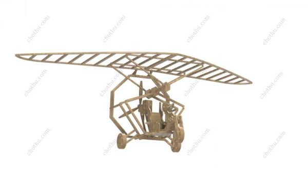 Air Trike – Mô hình 3D tệp cắt laser SVG - Hình ảnh 7