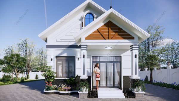 Nhà cấp 4 mái Thái diện tích: 7,8x13,4m - V745 - Hình ảnh 8