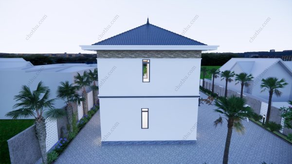 Nhà 2 tầng hiện đại đẹp mái Nhật diện tích: 8x10.5m - V575 - Hình ảnh 9