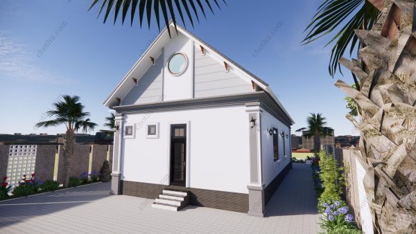 Nhà cáp treo 4 mái Thái đẹp, giá rẻ không thể bỏ qua 7.8x16m - V590 - Hình ảnh 9