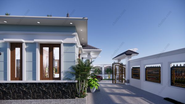 Nhà cấp 4 đẹp ấn tượng với mái Nhật diện tích: 8x14,5m - V386 - Hình ảnh 10