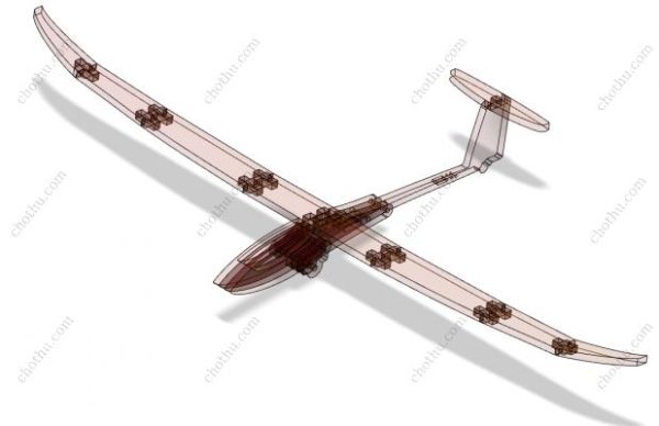Mô hình tàu lượn tự làm – Mô hình 3D cắt laser - Hình ảnh 8