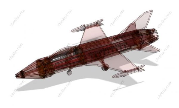 F-16 Fighting Falcon – Mô hình tệp cắt laser 3D - Hình ảnh 8