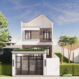 Nhà 2 tầng mái tôn đẹp và hấp dẫn nhất hiện nay diện tích: 7x12m - V560