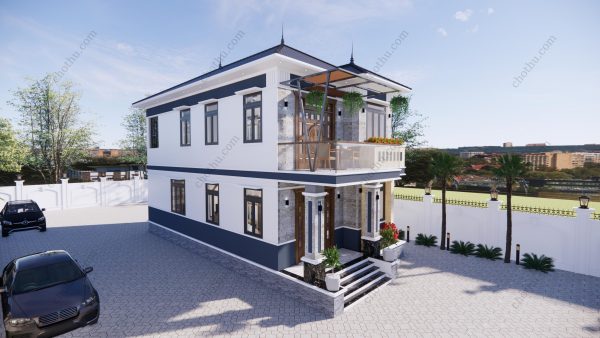 Nhà 2 tầng mái Nhật diện tích: 6,84x13,3m - V656 - Hình ảnh 4