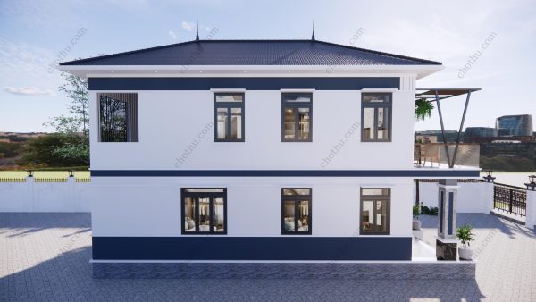 Nhà 2 tầng mái Nhật diện tích: 6,84x13,3m - V656 - Hình ảnh 5