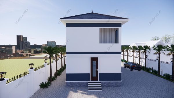 Nhà 2 tầng mái Nhật diện tích: 6,84x13,3m - V656 - Hình ảnh 7