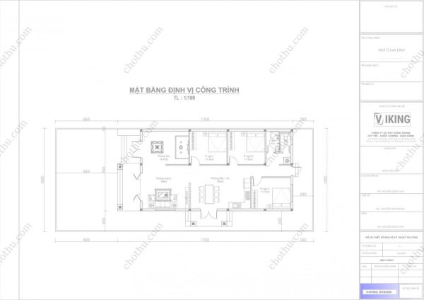 Mẫu nhà cấp 4 mái Thái hiện đại 8x17m đẹp - Hình ảnh 2