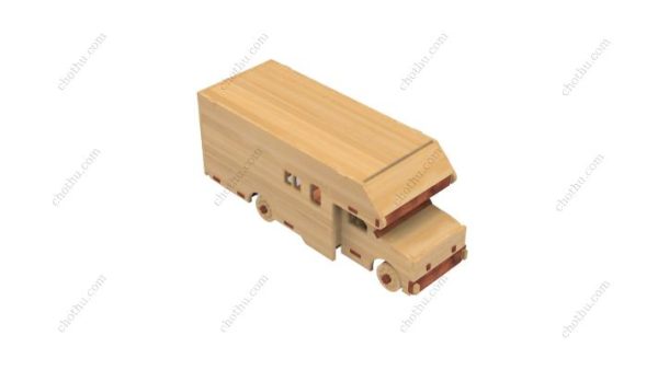 Mô hình xe Van Camper – Mô Hình Cắt Laser 3D - Hình ảnh 4