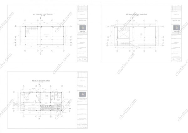Mẫu nhà 3 tầng hiện đại kết hợp kinh doanh diện tích: 7.1x14.6m - V822 - Hình ảnh 8