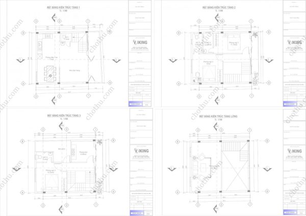 Mẫu nhà 3 tầng được thiết kế theo phong cách hiện đại diện tích: 6.5x6.4m - V819 - Hình ảnh 11