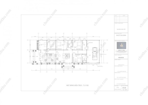Nhà cấp 4 mái Thái đẹp hiện đại diện tích: 9x19m - V533 - Hình ảnh 10