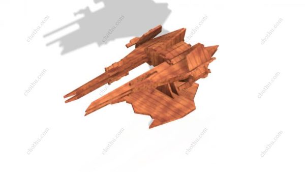 Mô hình 3D tệp cắt laser Star of War - Hình ảnh 14