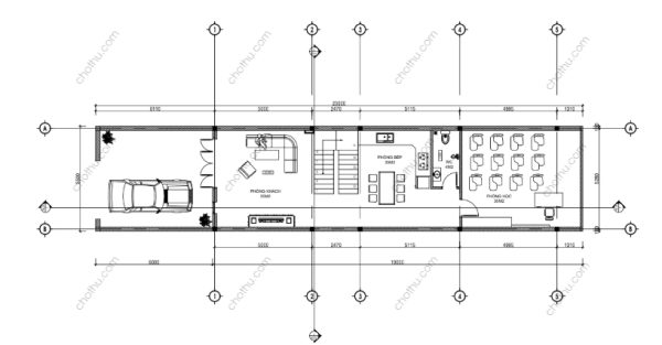 Nhà ống 2 tầng hiện đại ấn tượng nhất hiện nay diện tích: 5x25m - V399 - Hình ảnh 4