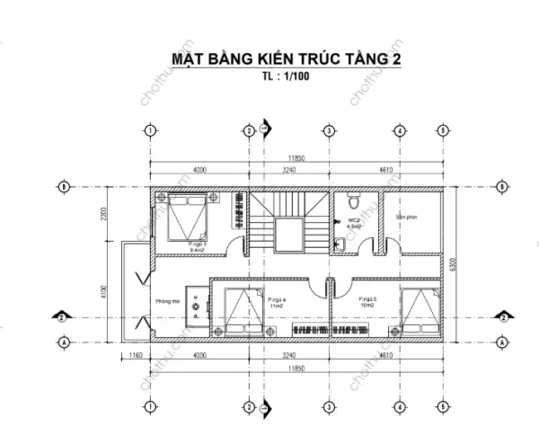 Nhà 2 tầng mái Thái đẹp, đầy đủ công năng diện tích: 6.3x11.85m - V804 - Hình ảnh 7