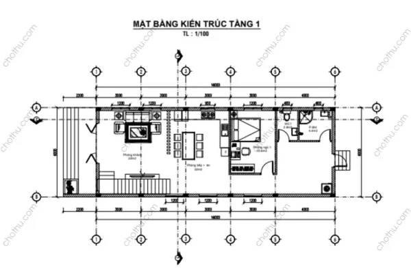 Mẫu nhà gác lửng đang được ưa chuộng hiện nay diện tích: 5x16m - V818 - Hình ảnh 8