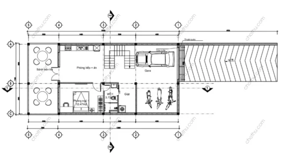 Nhà 2 tầng, xu hướng thiết kế đang được lựa chọn hiện nay diện tích: 7.1x15m - V868 - Hình ảnh 9