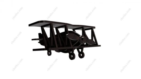 Mô hình máy bay cổ điển, Mô hình 3D cắt laser - Hình ảnh 9