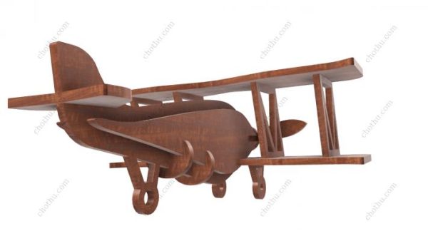 Mô hình máy bay cổ điển, Mô hình 3D cắt laser - Hình ảnh 4