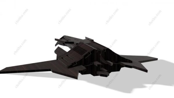Star of War II – Mô hình 3D tệp cắt bằng laser - Hình ảnh 7