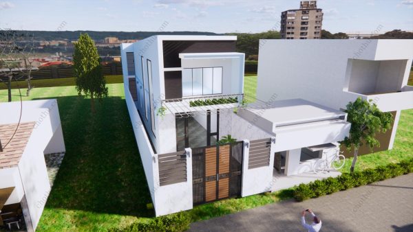 Nhà gác lửng hiện đại và tiện nghi 5x20m - Hình ảnh 8
