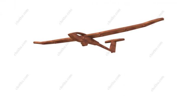 Mô hình tàu lượn tự làm – Mô hình 3D cắt laser - Hình ảnh 7