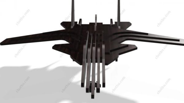 Mô hình máy bay phản lực chiến đấu tự làm - Mô hình 3D - Hình ảnh 9