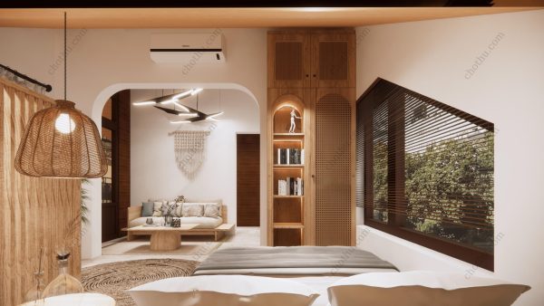 Bản vẽ kiến ​​trúc nhà gỗ hiện đại 8,5 x 6,5m - Bản thiết kế nhà nghỉ dưỡng tùy chỉnh - Hình ảnh 12