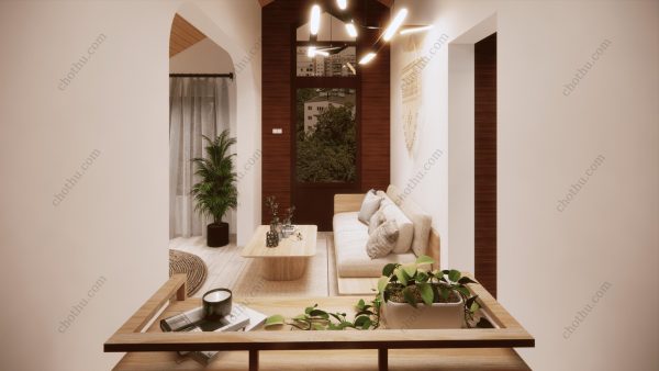 Bản vẽ kiến ​​trúc nhà gỗ hiện đại 8,5 x 6,5m - Bản thiết kế nhà nghỉ dưỡng tùy chỉnh - Hình ảnh 16