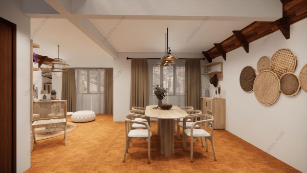 Bản vẽ kiến ​​trúc - Cabin hiện đại 12x7m có gác xép - Bản thiết kế nhà nghỉ dưỡng tùy chỉnh - Hình ảnh 17