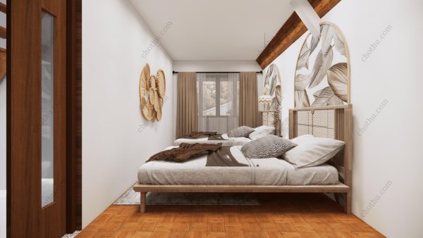 Bản vẽ kiến ​​trúc - Cabin hiện đại 12x7m có gác xép - Bản thiết kế nhà nghỉ dưỡng tùy chỉnh - Hình ảnh 23