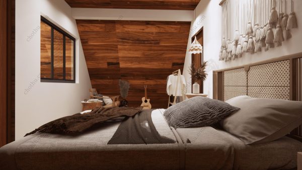 Bản vẽ kiến ​​trúc - Cabin hiện đại 12x7m có gác xép - Bản thiết kế nhà nghỉ dưỡng tùy chỉnh - Hình ảnh 26