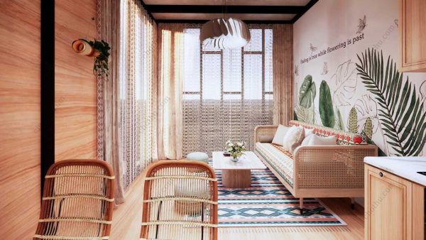 Bản vẽ kiến ​​trúc - Cabin hiện đại 10,8x8m có gác xép - Bản thiết kế nhà nghỉ dưỡng tùy chỉnh - Hình ảnh 15