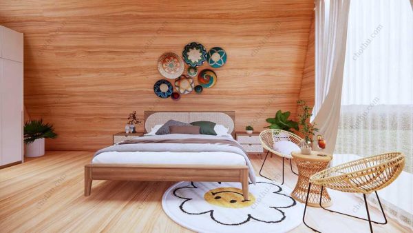 Bản vẽ kiến ​​trúc - Cabin hiện đại 10,8x8m có gác xép - Bản thiết kế nhà nghỉ dưỡng tùy chỉnh - Hình ảnh 17