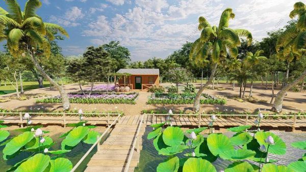 Bản vẽ kiến ​​trúc nhà gỗ hiện đại 6,5x6,5m - Bản thiết kế nhà nghỉ dưỡng tùy chỉnh - Hình ảnh 3