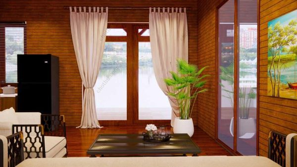 Bản vẽ kiến ​​trúc nhà gỗ hiện đại 10,3x5,3m - Bản thiết kế nhà nghỉ dưỡng tùy chỉnh - Hình ảnh 18