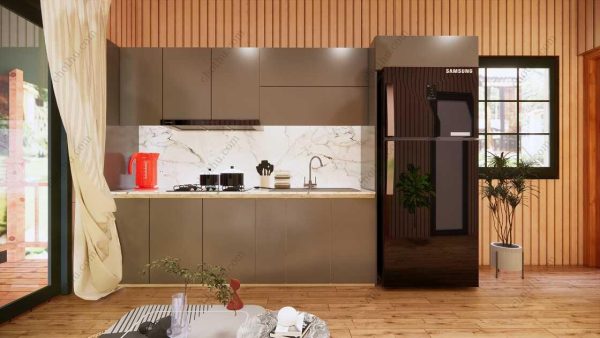 Bản vẽ kiến ​​trúc nhà gỗ hiện đại 7,5x6m - Bản thiết kế nhà nghỉ dưỡng tùy chỉnh - Hình ảnh 11