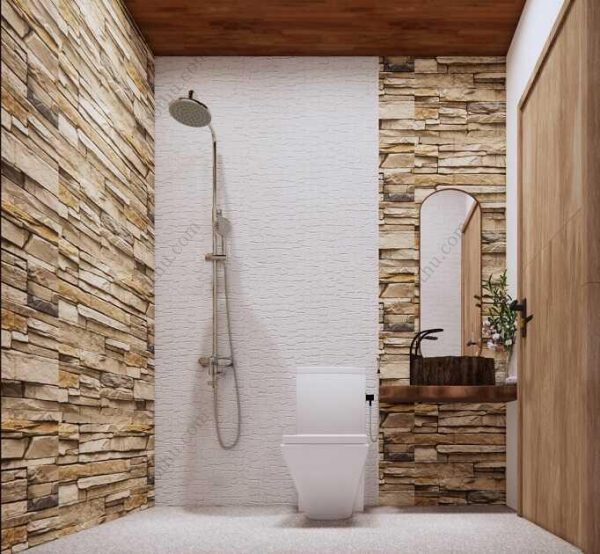 Bản vẽ kiến ​​trúc - Cabin hiện đại 6,5x6,8m có gác xép - Bản thiết kế nhà nghỉ dưỡng tùy chỉnh - Hình ảnh 20