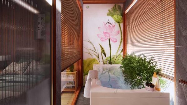 Bản vẽ kiến ​​trúc - Cabin hiện đại 7,9x4,1m có gác xép - Bản thiết kế nhà nghỉ dưỡng tùy chỉnh - Hình ảnh 19